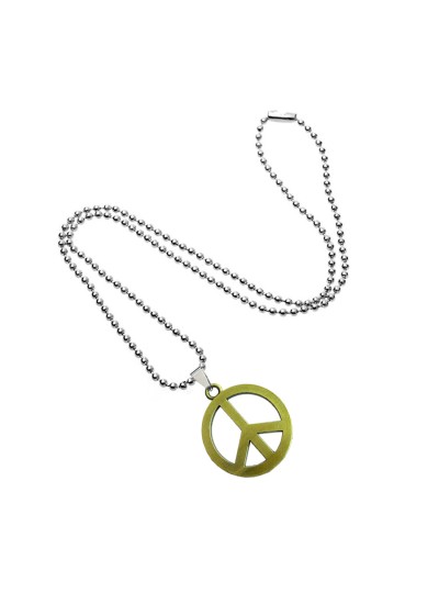 Hollow Peace Pendant By Menjewell